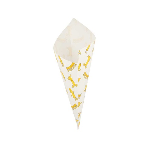 [229.97] PAPELINA PUNTA 'CHIPS' 250 G 70 G/M2 29,5x21 CM BLANCO PERG. ANTIGRASAS (2000 UNID.)