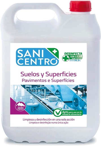 [054865] Sanicentro Multidesinfectante s/lejia 5L