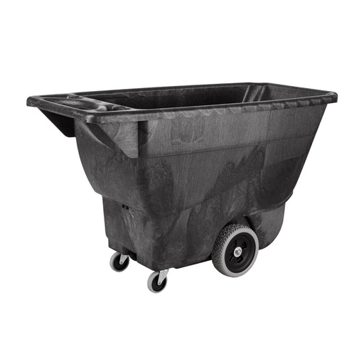 [FG9T1300BLA] Carro basculante de espuma estructural, utilitario, 382,3 l, negro