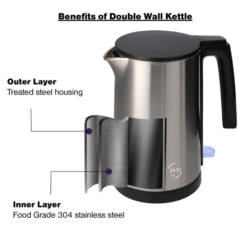 [8662152] Hervidor Divine 1 Lt. Acero Inox