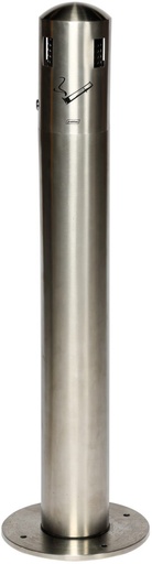 [8992416] Totem Tubular 12 Lt Acero Inox.