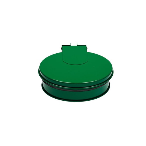 [8992304-GRN] Soporte De Bolsa Con Tapa Verde