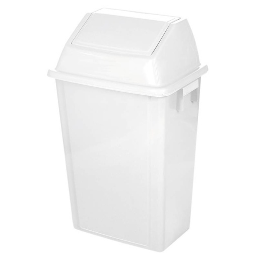 [8991450] Cubo Mural Basculante 40 L Balnco
