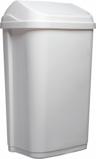 [8991085G] Papelera Tapa Basculante Gris 50 Litros