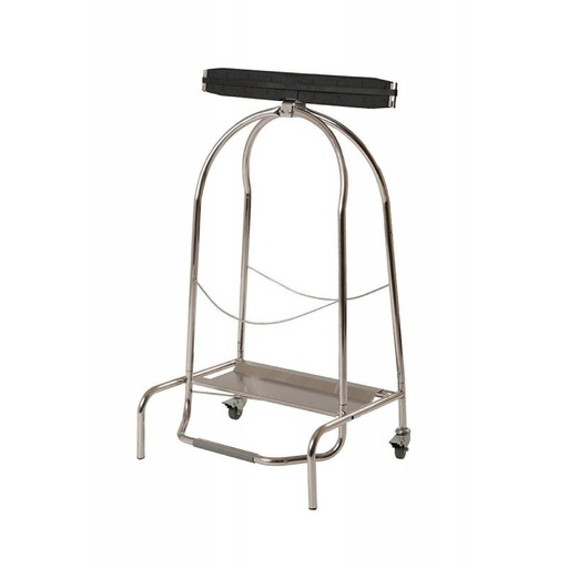 [8991075] Portabolsas Fabricado En Acero Inoxidable 304 Con Pedal