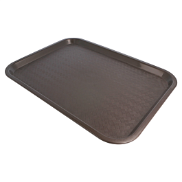 [132.45] Bandeja fast food 30,4x41,4 cm chocolate pp (1 unid.)