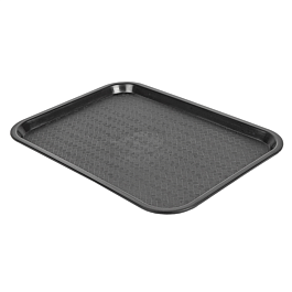 [257.61] Bandeja fast food 30,4x41,4 cm negro pp (1 unid.)