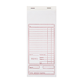 [177.26] Blocs facturas eurocalco francés 10x21 cm blanco papel (140 unid.)