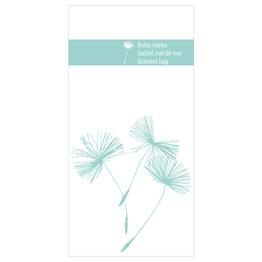 [211.86] Bolsas mareo 45 + 23pp g / m2 12+7x22,5 cm blanco celulosa