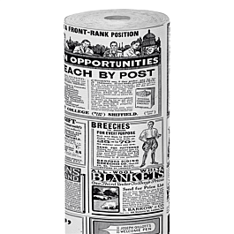 [806.30] Papel envoltorio 'times' 60 g / m2 0,7x100 m blanco kraft verjurado (1 unid.)