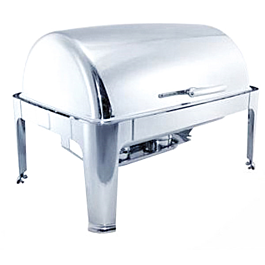 [157.79] Chafing dish gastronorm 1 / 1 9 l 64x48,5x44 cm plateado inox (1 unid.)
