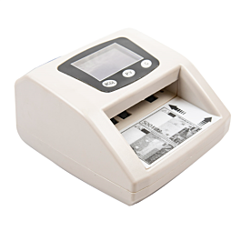 [203.37] Eurodetector billetes falsos ac220-240v 12,5x14x7 cm blanco plástico (1 unid.)