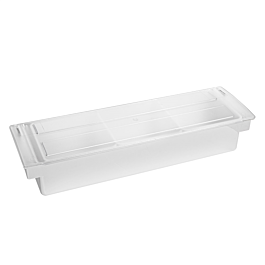 [133.63] Dispensador de condimentos 3 compart. 49,5x15,7x9 cm cromado ps (1 unid.)