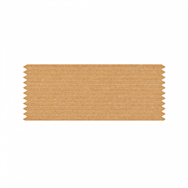 [222.59] Etiquetas adhesivas cinta 2,4x6 cm natural kraft (3000 unid.)