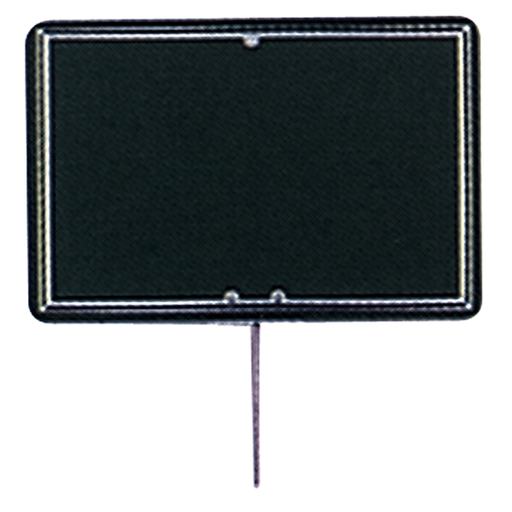 [393.22] 10 u. pizarras marcar precios 8x12x0,2 cm negro pvc