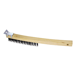 [224.31] Cepillo con rascador 35,5x2,5x4,8 cm alambre (1 unid.)