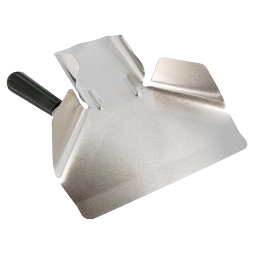[143.29] Pala para fritas 1 asa 20x22,5x5 cm plateado inox