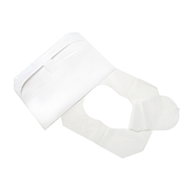 [162.13] Protectores de asiento "w.c" 41x36 cm blanco papel (5000 unid.)