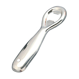 [197.05] Abridor botellas 13,5 cm plateado inox (1 unid.)