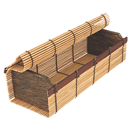 [165.59] Cajas sushi 23x8x6 cm natural bambú (24 unid.)