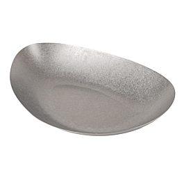 [266.47] Platos hondos asimétricos 'artinox' 700 ml 30x20x4,8 cm plateado inox (6 unid.)