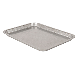 [266.60] Bandejas rectangulares 'artinox' 300 ml 22x16x1,3 cm plateado inox (10 unid.)