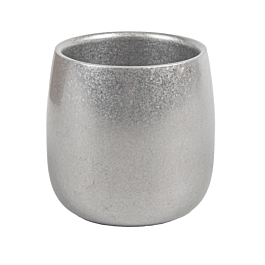 [269.01] Vasos 'artinox' 120 ml ø 6x6,5 cm plateado inox (10 unid.)