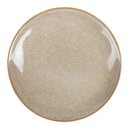 [277.06] Platos 'akala' ø21x14,5x2,7 cm tierra stoneware (6 unid.)