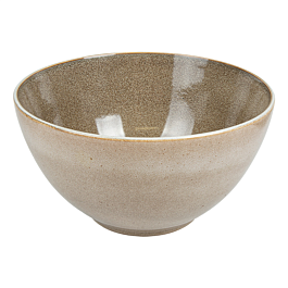 [277.12] Bol 'akala' 2,5 l ø23,5x12,2 cm tierra stoneware (3 unid.)