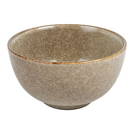 [277.15] Boles 'akala' 580 ml ø14x7,7 cm tierra stoneware (6 unid.)