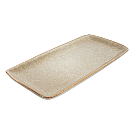 [277.21] Bandeja 'akala' 28x14x2,5 cm tierra stoneware (4 unid.)