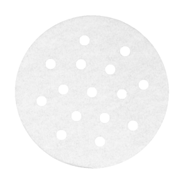 [226.86] Papeles perforados para dim-sum 144.36 40 g / m2 ø13 cm blanco perg. antigrasas (2000 unid.)