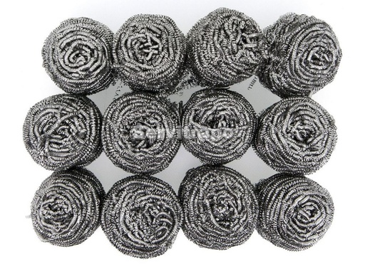 [SW712191] Estropajo Acero 40 Gr (Nanas) Pack 12 Uds