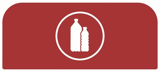 [2155199] Pegatina Contenedor Acero Configure™  Rojo de 57 L