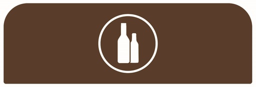 [2155306] Pegatina Contenedor Acero Configure™ para Residuos Organicos de 87 L