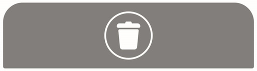 [2155313] Pegatina Contenedor Acero Configure™ para Basura General de 125 L