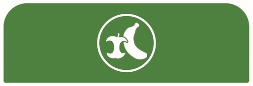 [2155324] Pegatina Contenedor Acero Configure™ para Organica Verde 87 L