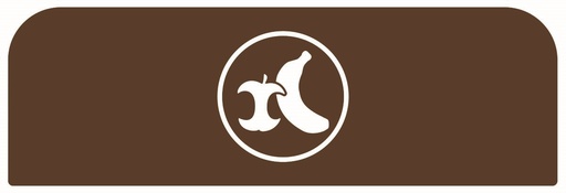 [2155325] Pegatina Contenedor Acero Configure™ para Organica Marrón 87 L