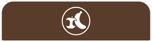 [2155327] Pegatina Contenedor Acero Configure™ para Organica Marrón 125 L