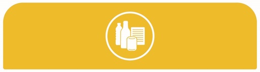 [2155335] Pegatina Contenedor Acero Configure™ para Plástico en Amarillo 125 L