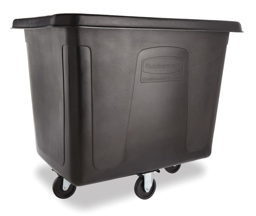 [FG461600BLA] Carro Cúbico Rectangular  0,5 M³ Negro