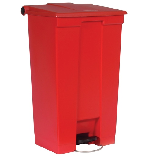 [FG614600RED] Papelera de Pedal, 87 Litros, Roja