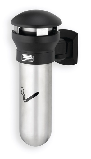 [FG9W3200SSBLA] Papelera para Fumadores INFINITY™ Montada en la Pared Acero Inoxidable/negra