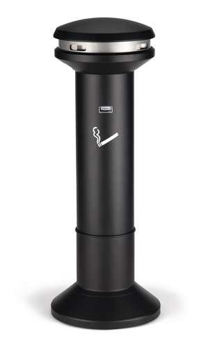 [FG9W3400BLA] Papelera para Fumadores INFINITY™ de Ultracapacidad Negra