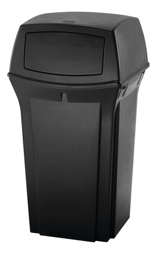 [FG843088BLA] Contenedor RANGER®  con 2 Puetas 132 L Negro