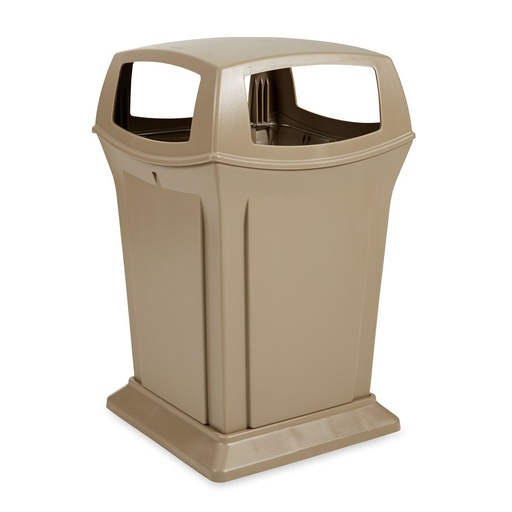 [FG917388BEIG] Contenedor RANGER® con Cuatro Aberturas 170 L Beige