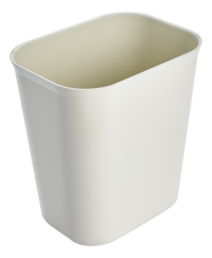 [FG254100BEIG] Papelera Rectangular Resistente al Fuego 14 Litros Beige