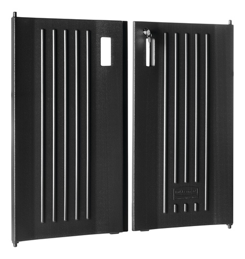 [FG619700BLA] Kit de Puerta con Cerradura Executive para Carros de Limpieza Tradicionales, Negro