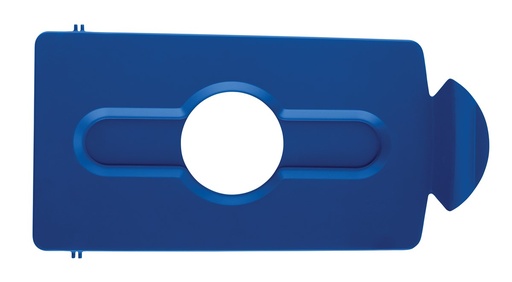 [2007889] Tapa de Reciclaje de Botellas y Latas Slim JIM® Azul