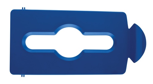 [2007891] Tapa de Punto de Reciclaje Mixto Slim JIM® Azul